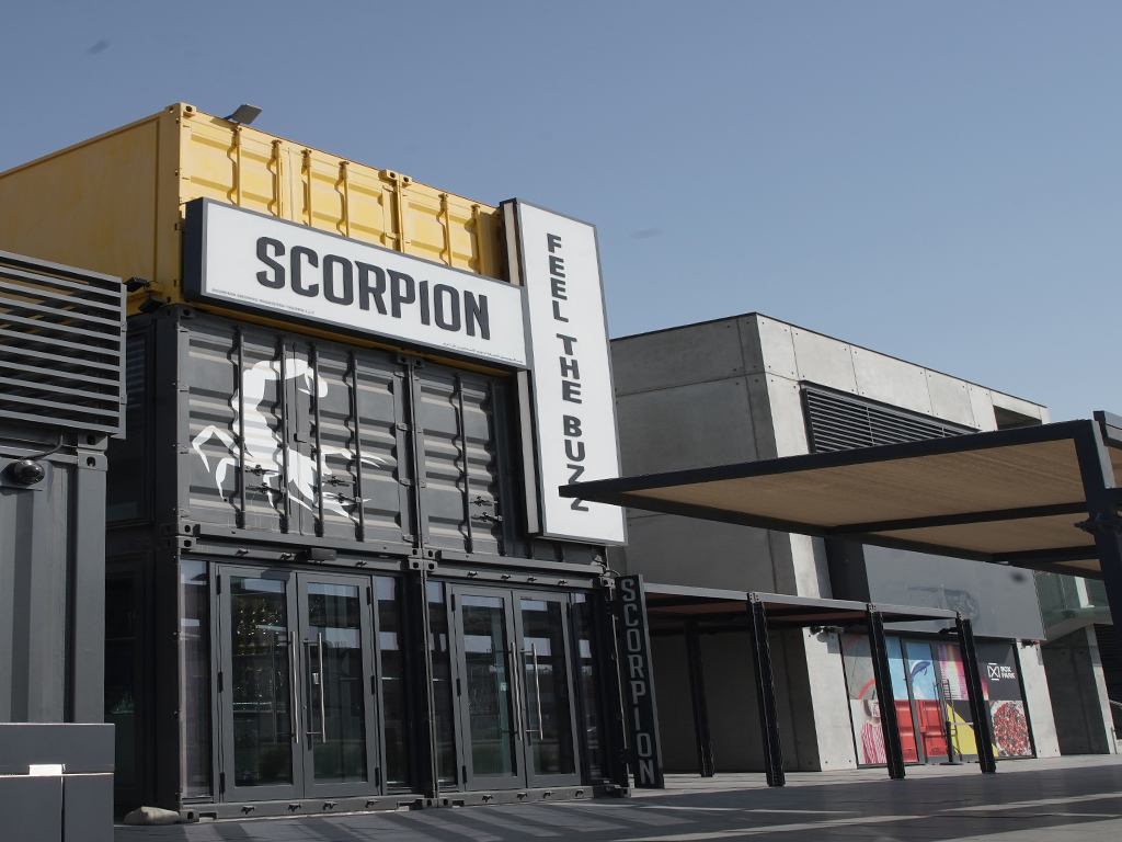 scorpion facade